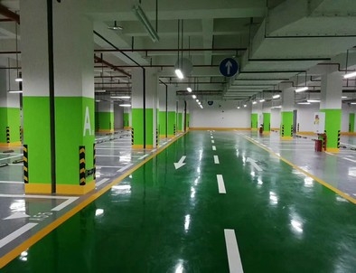 吕梁吕梁停车场标线施工