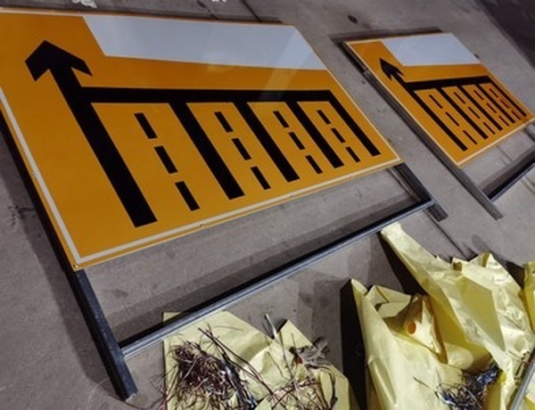 吕梁吕梁道路施工标志牌 养护专用标志牌